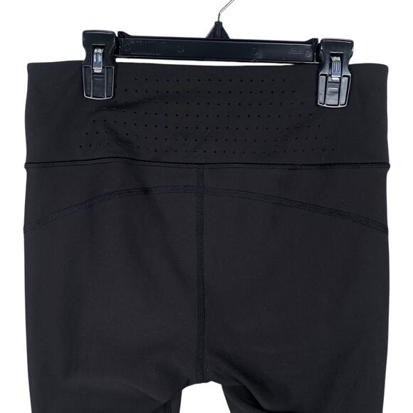 Athleta Black Stealth Sculptex Trucool Perforated Capri Leggings SZ SP - Picture 9 of 11